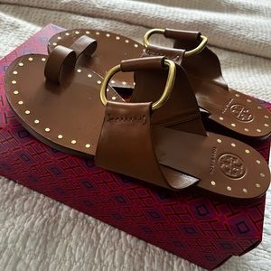 Tory Burch Sandals Vegan Leather